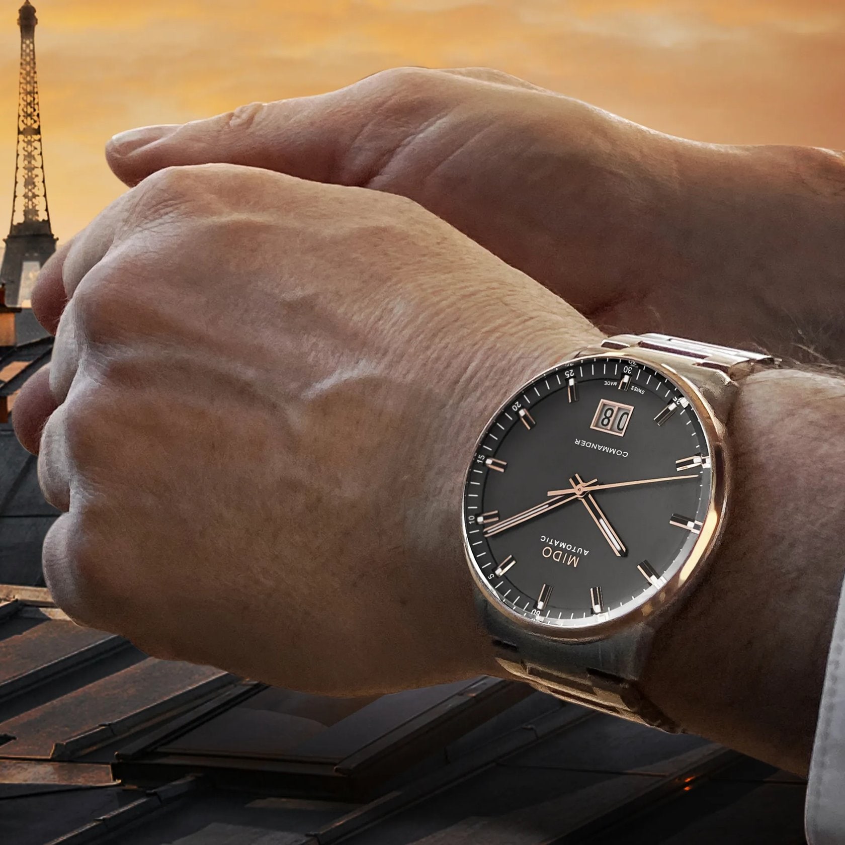 MIDO Commander Big Date | M0216262206100 | MIDO® Watches Canada