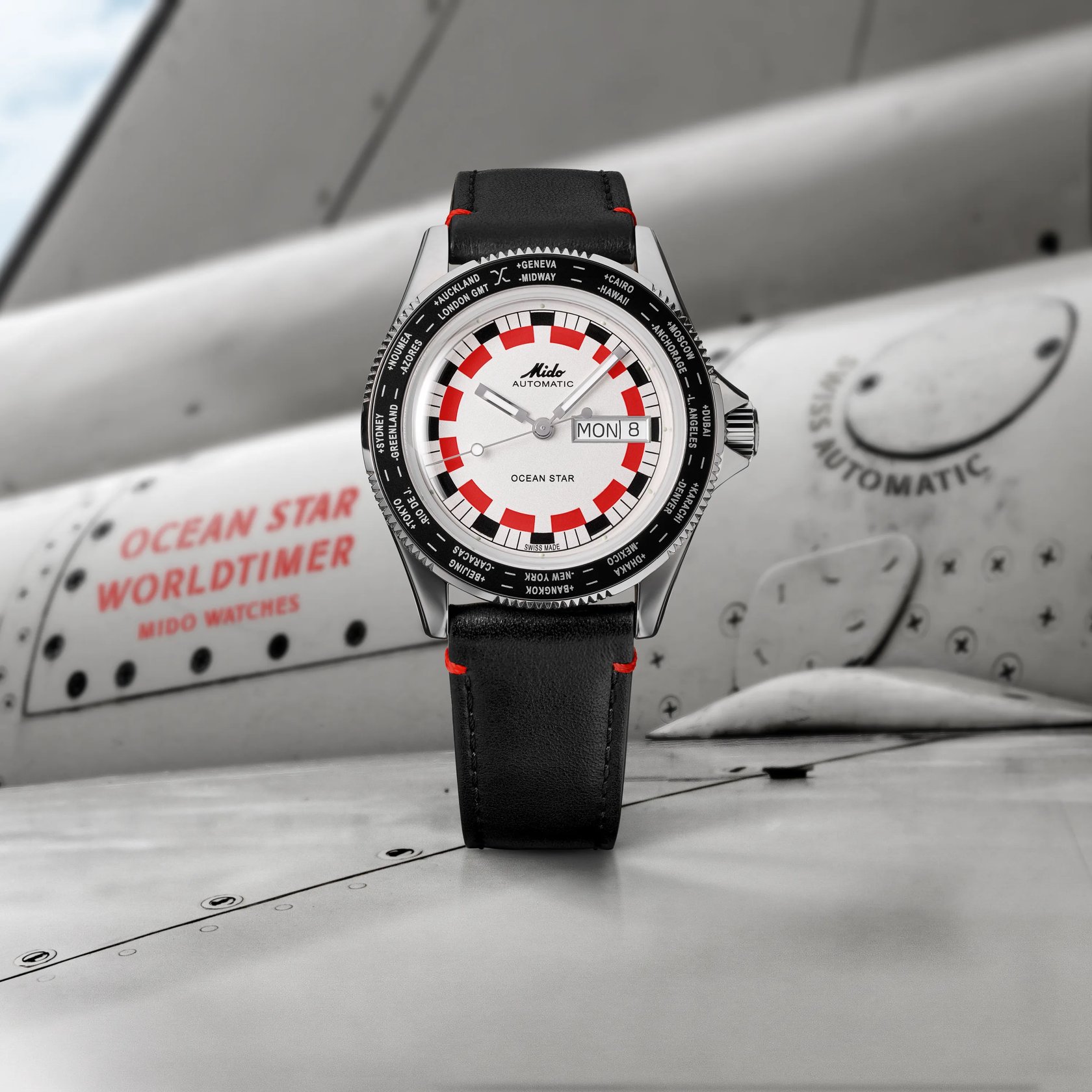 MIDO Ocean Star Worldtimer | M0268301603000 | MIDO® Watches United