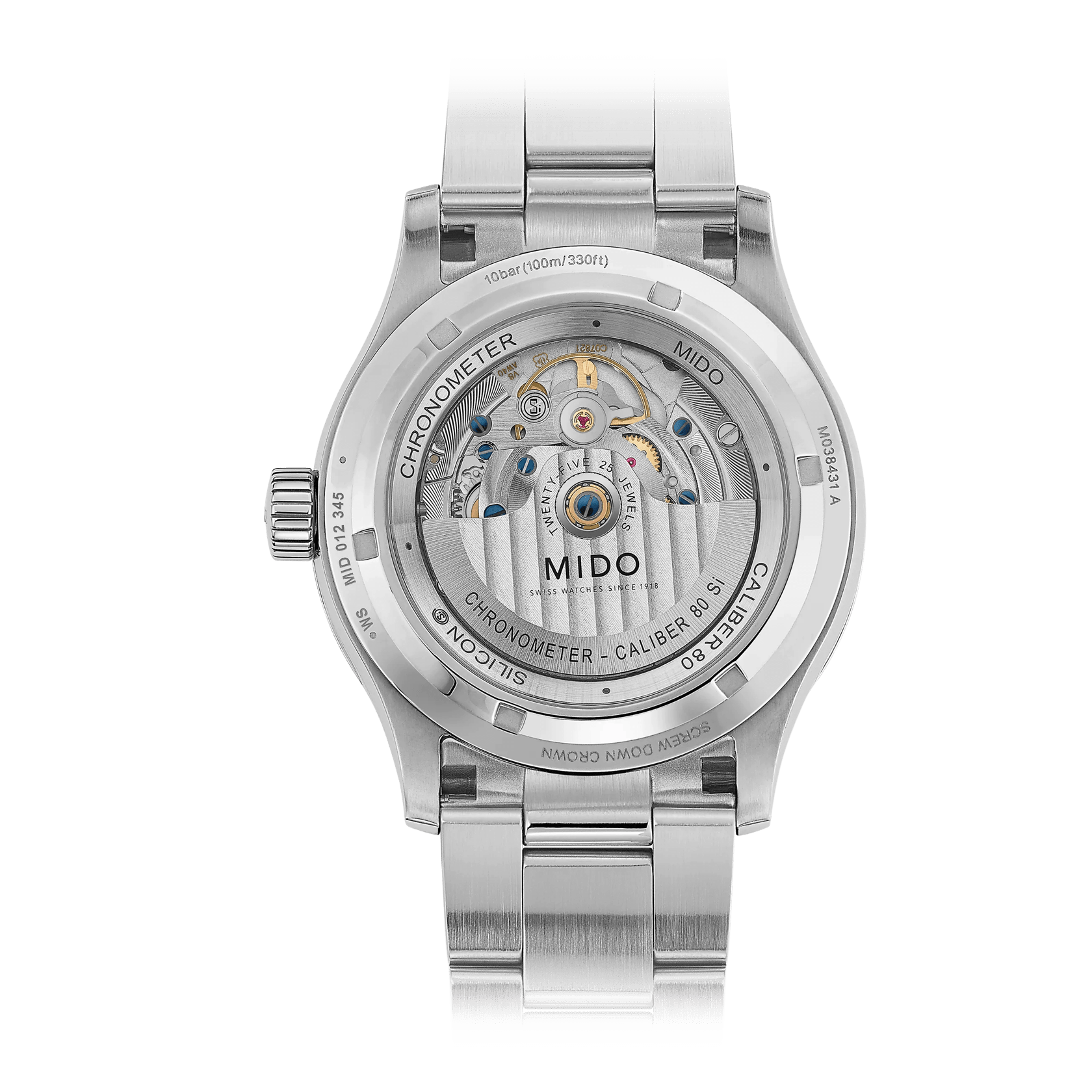 MIDO Multifort Chronometer 1 | M0384311104100 | MIDO® Watches