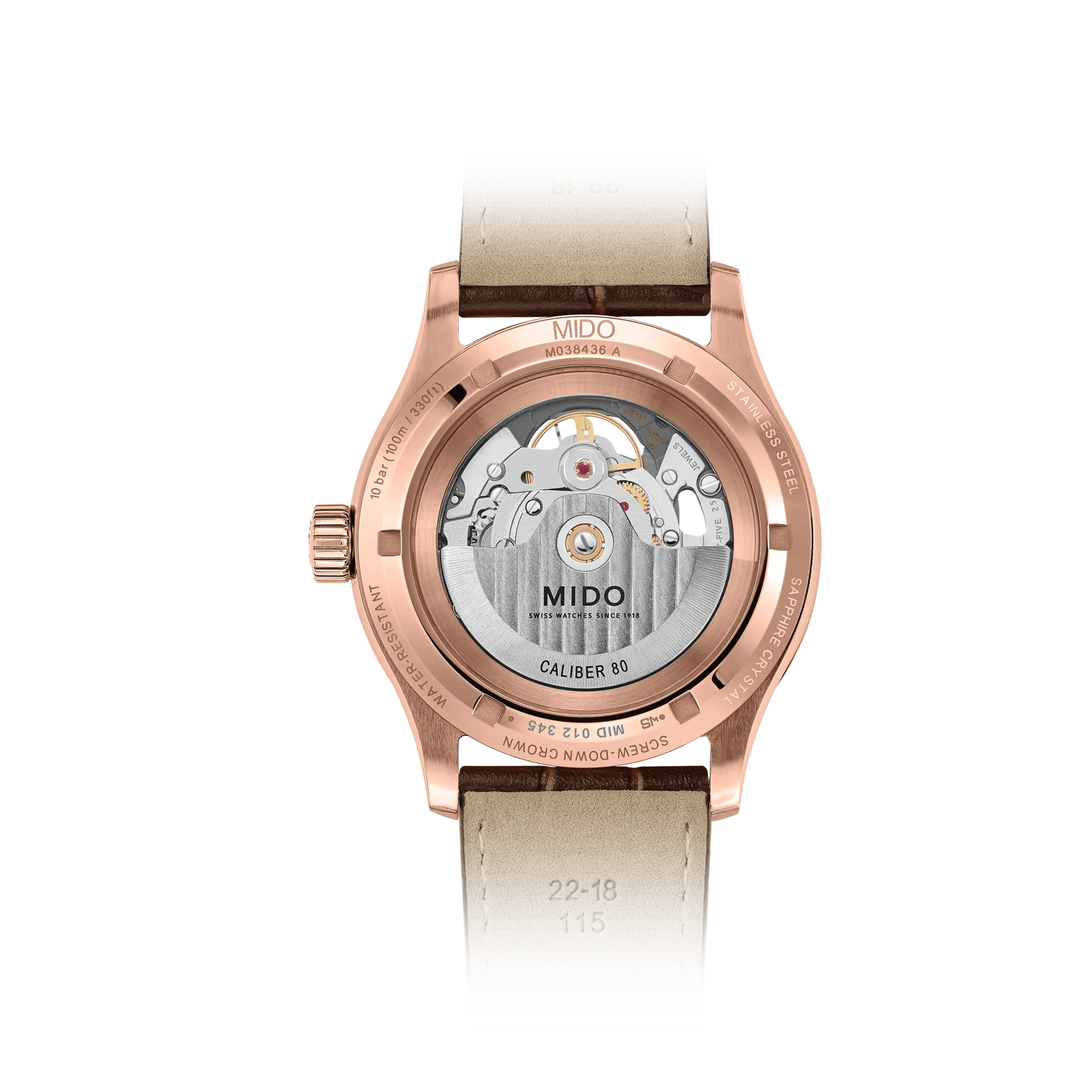 マミ MIDO Multifort Skeleton Vertigo | M0384361106100 | MIDO