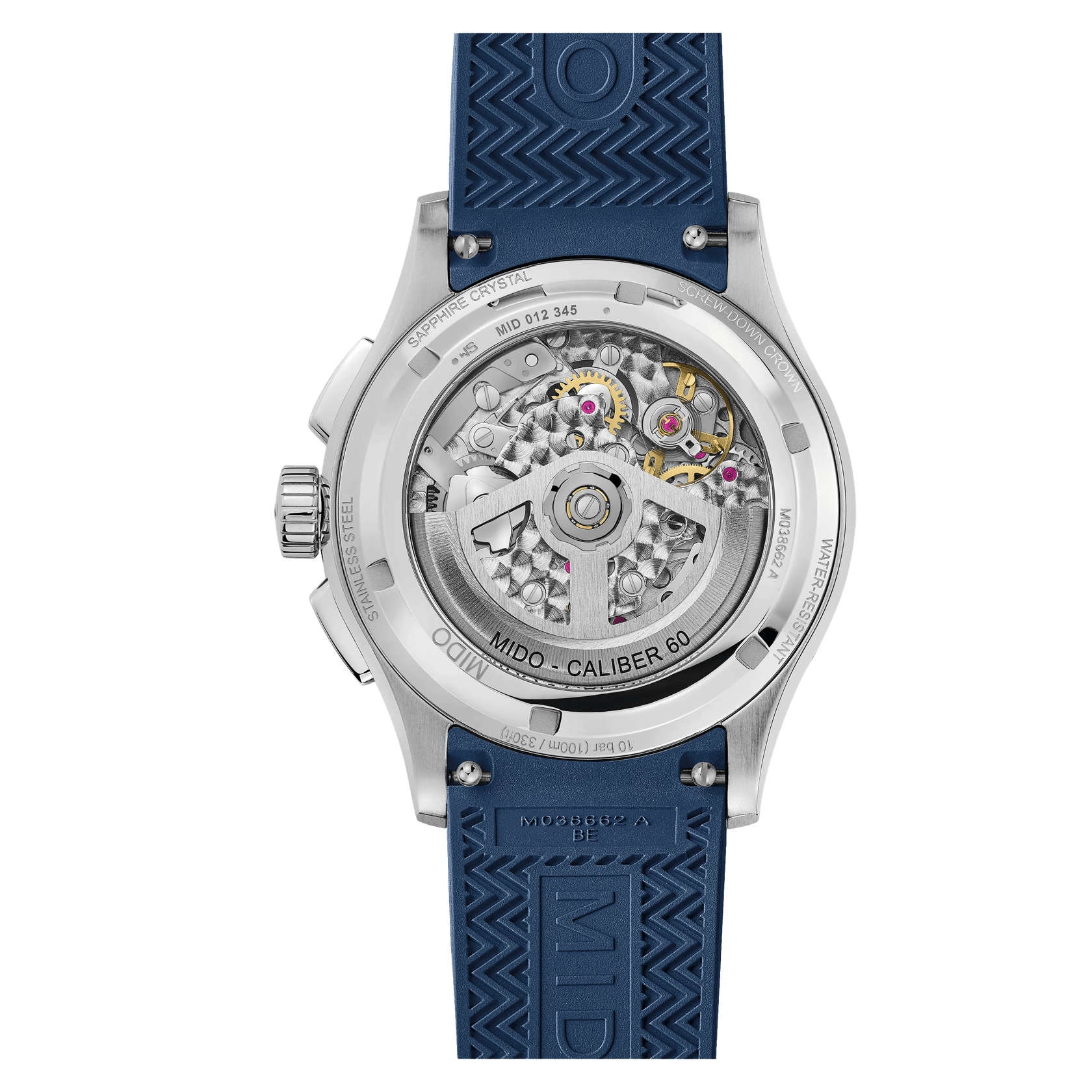 MIDO Multifort Skeleton Chronograph | M0386621704000 | MIDO