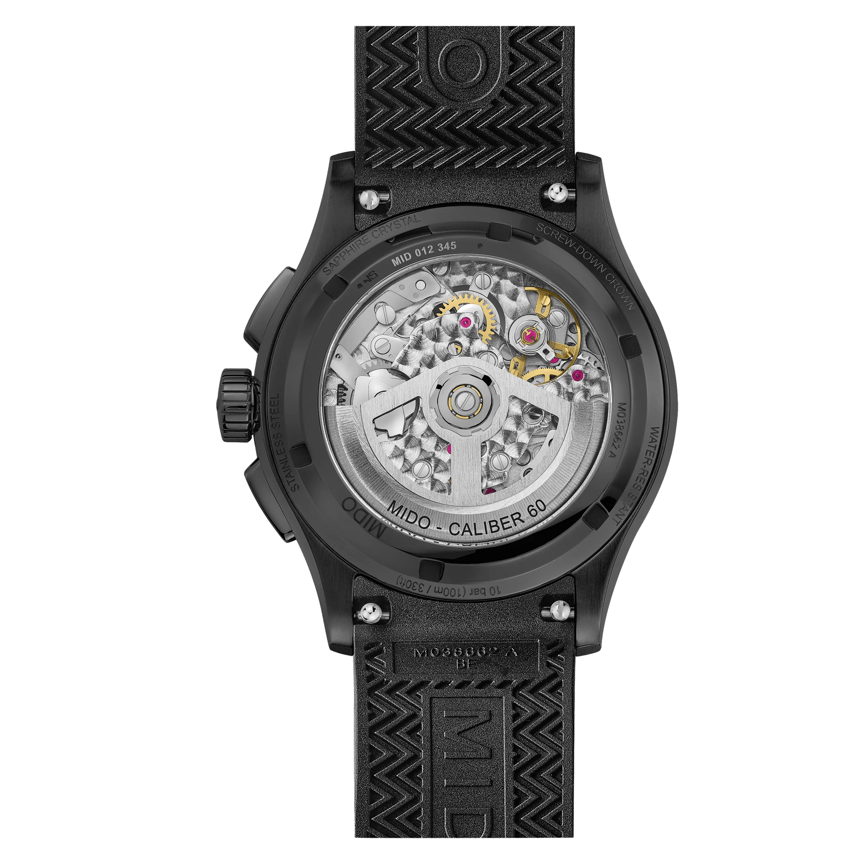 MIDO Multifort Skeleton Chronograph | M0386623705000 | MIDO