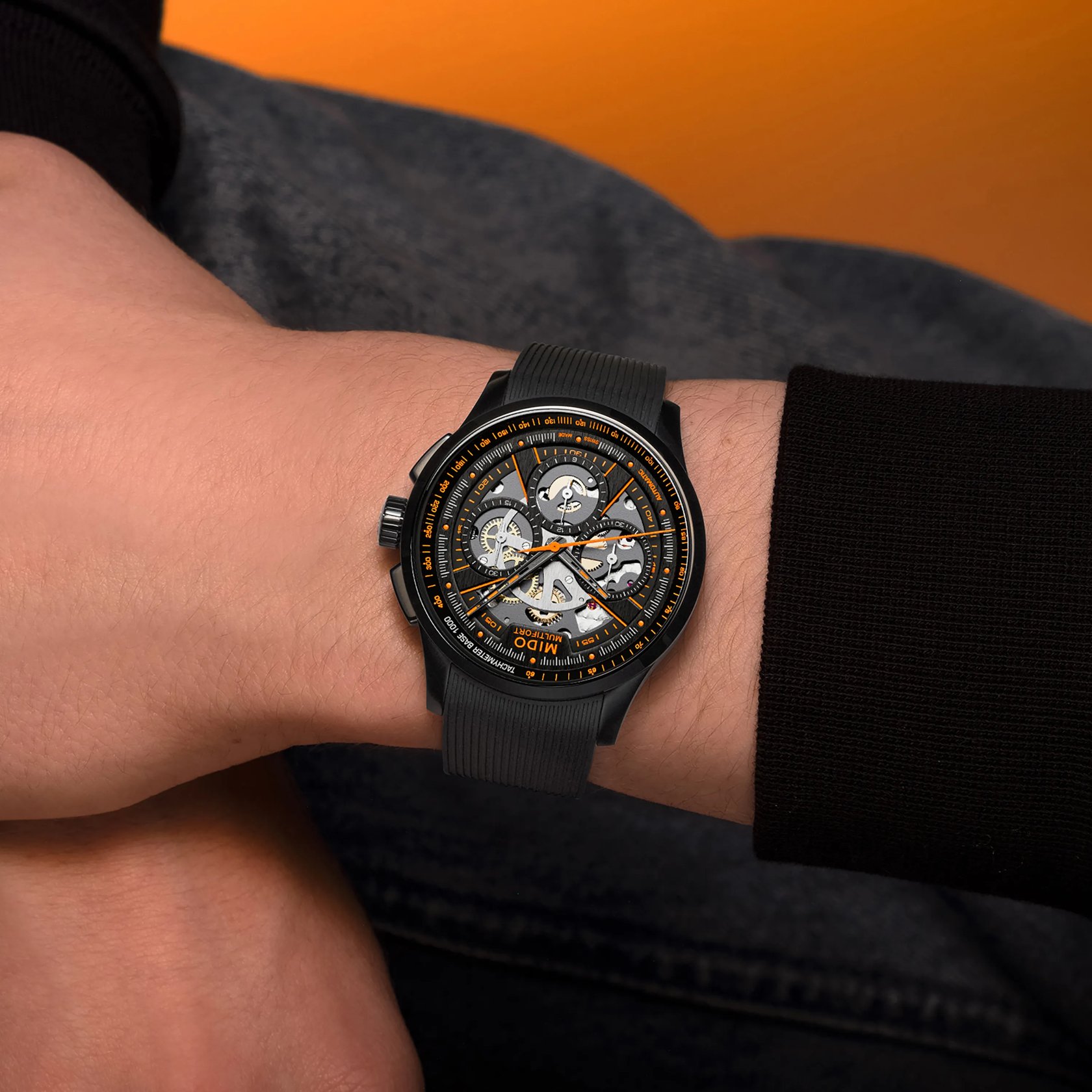 MIDO Multifort Skeleton Chronograph | M0386623705000 | MIDO