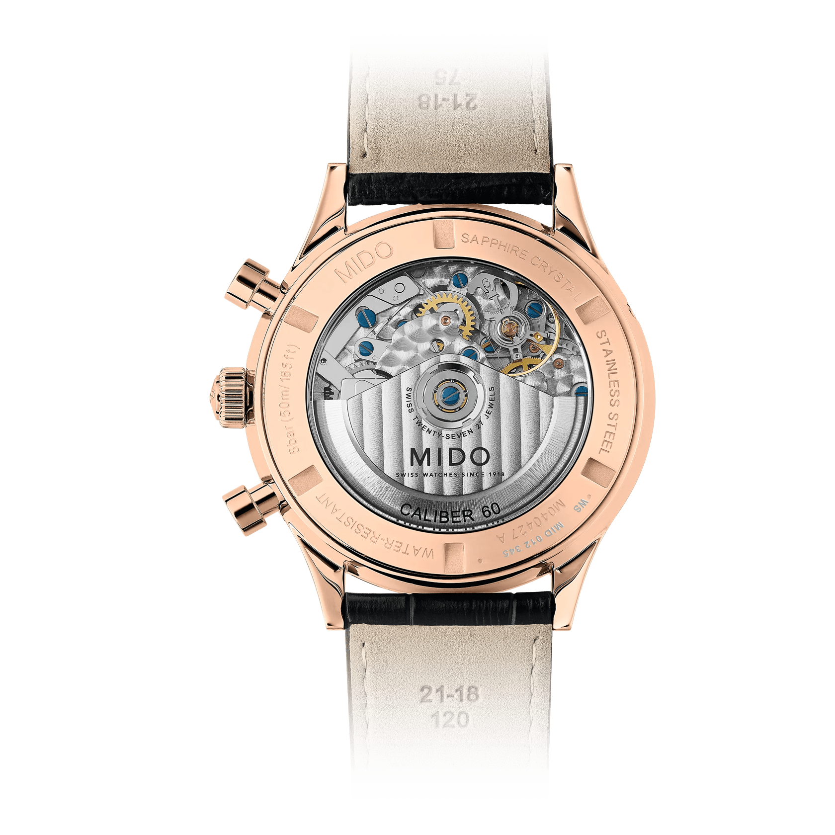 MIDO Multifort Patrimony Chronograph | M0404273626200 | MIDO