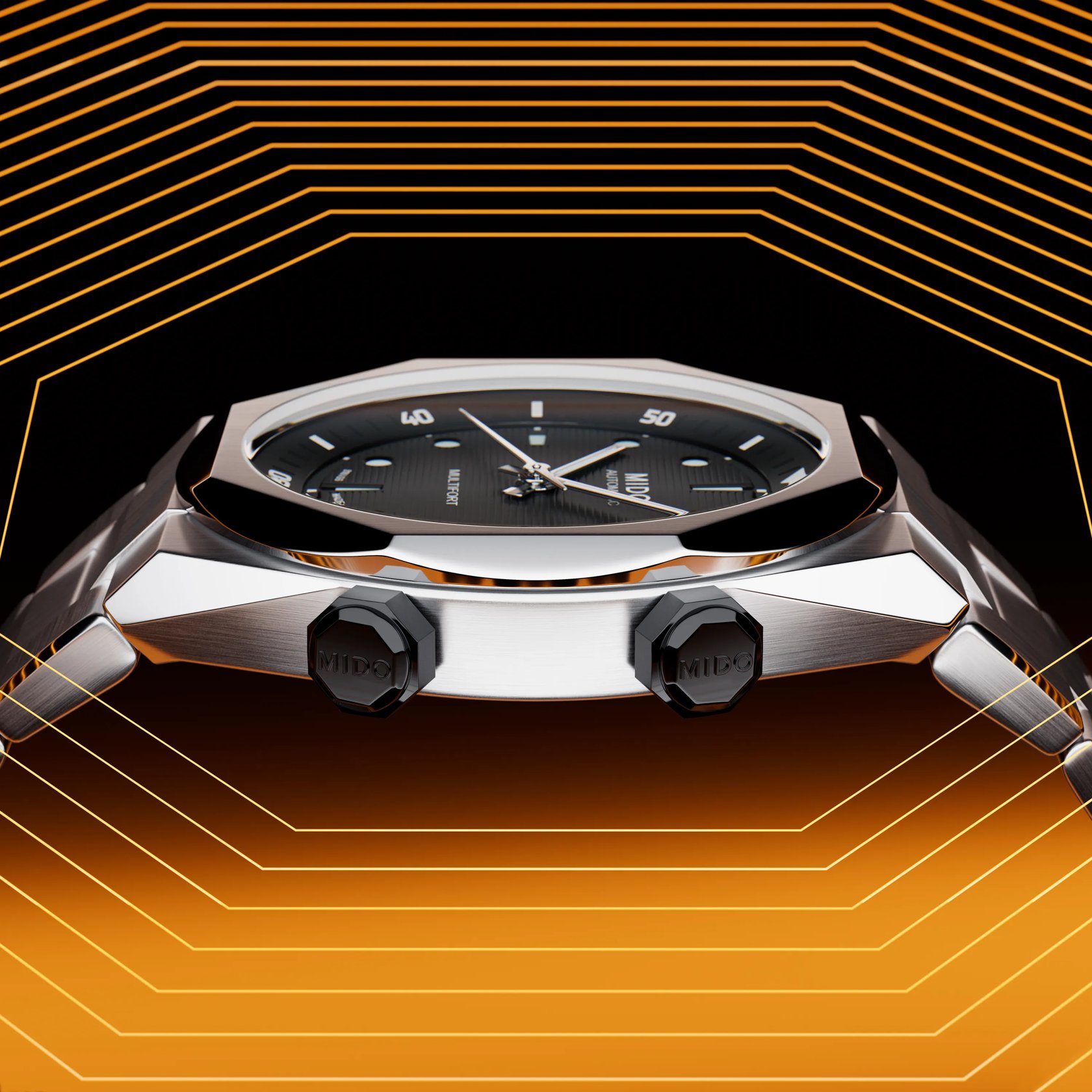 MIDO Multifort 8 Two Crowns | M0475071105100 | MIDO® Watches