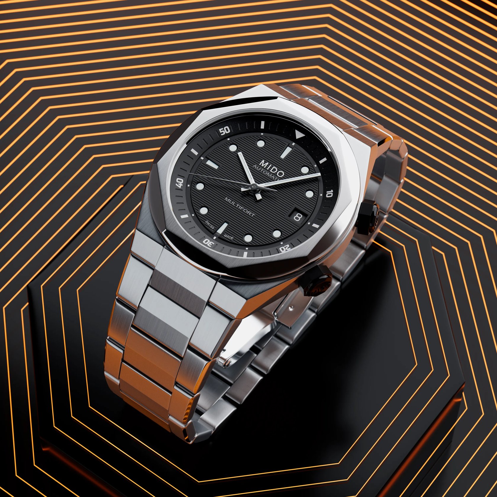 MIDO Multifort 8 Two Crowns | M0475071105100 | MIDO® Watches Canada