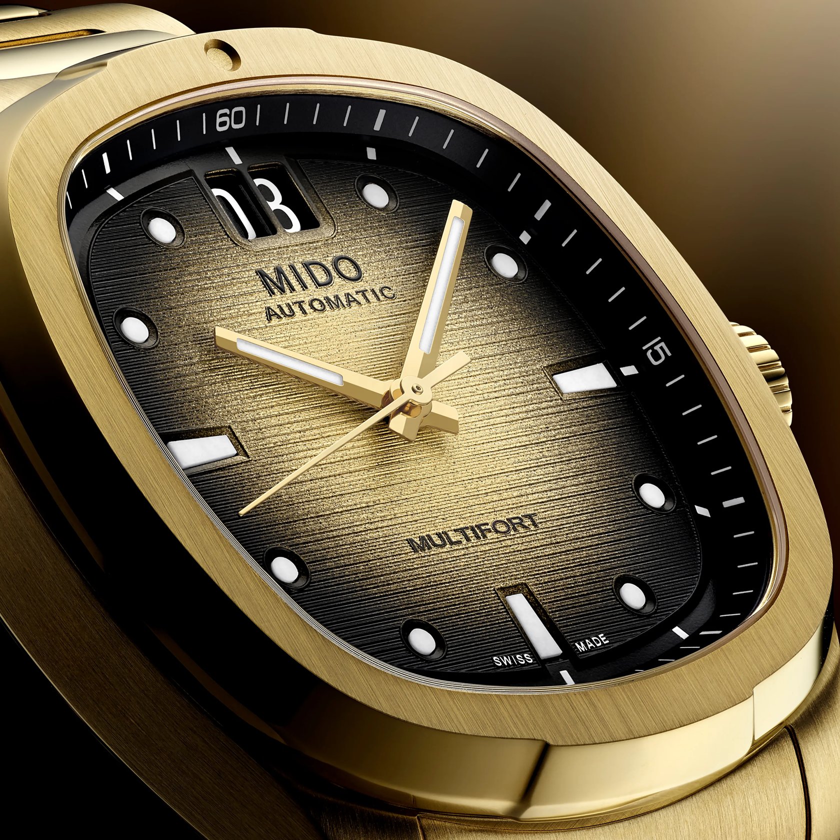 MIDO Multifort TV Big Date | M0495263302100 | MIDO® Watches United