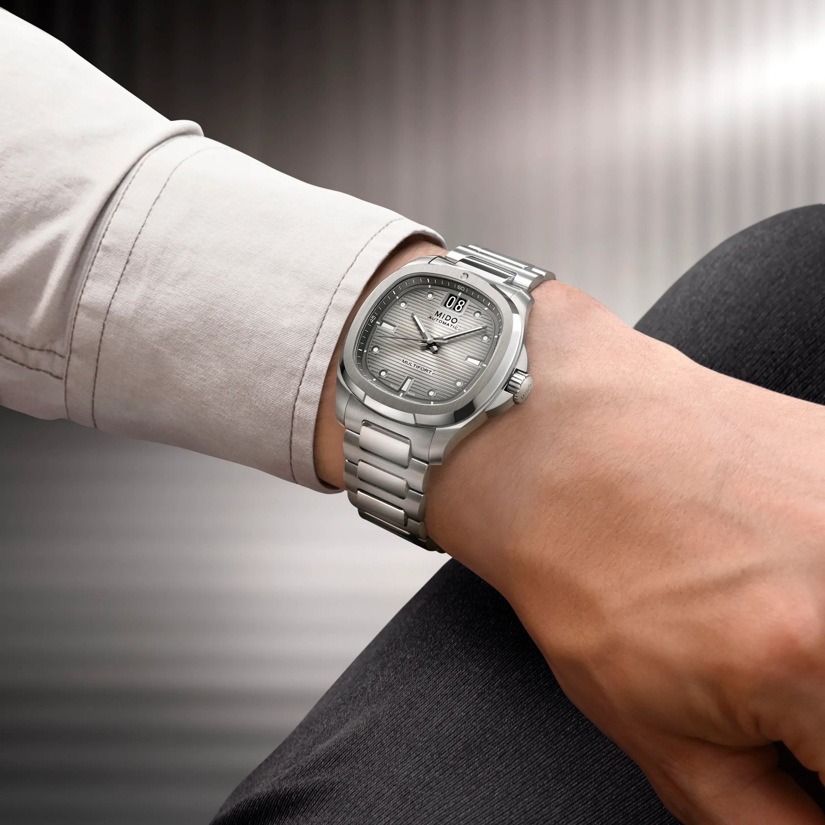 midoページ MIDO Multifort TV Big Date Titanium | M0495264408100 | MIDO