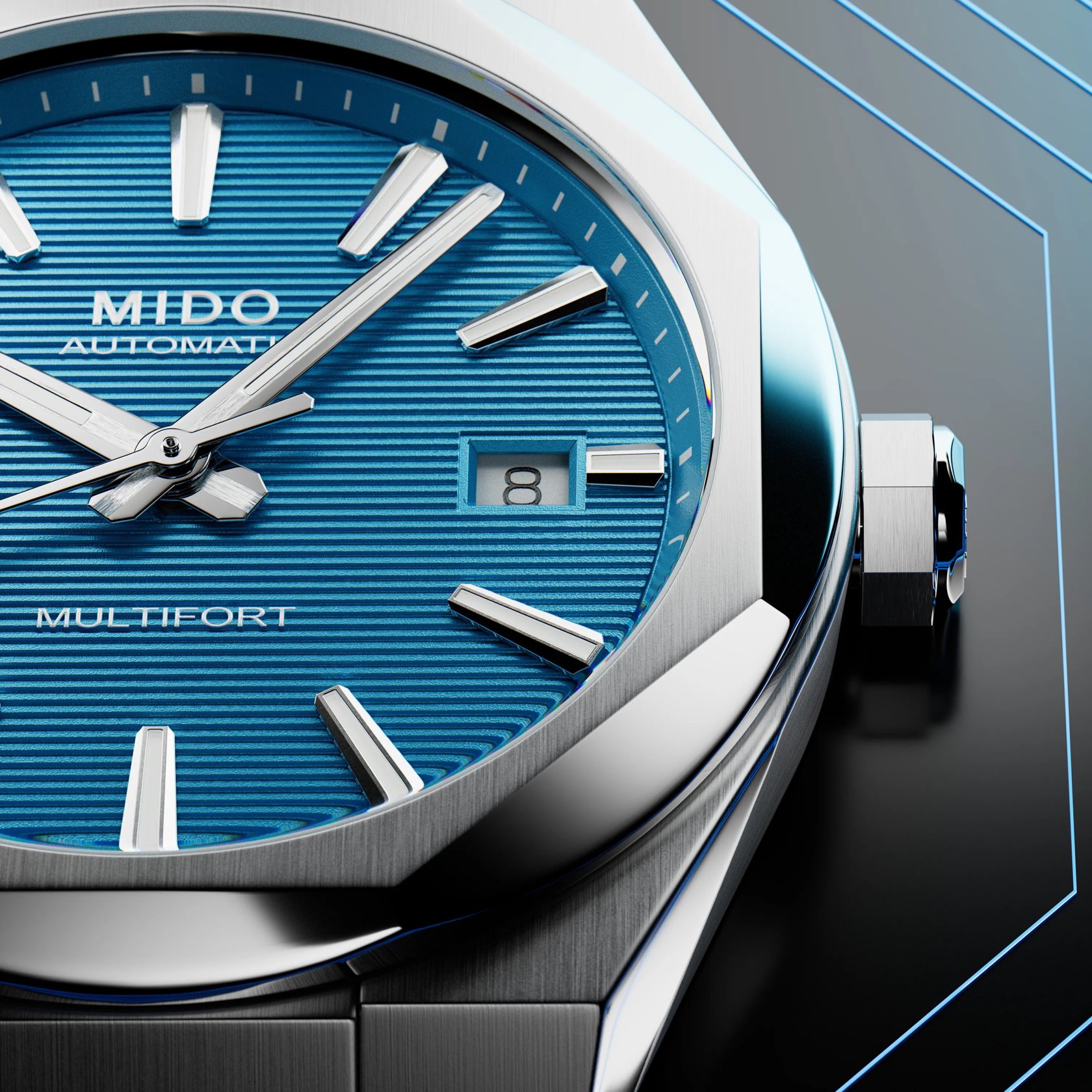 MIDO Multifort 8 One Crown | M0555071104100 | MIDO® Watches Canada