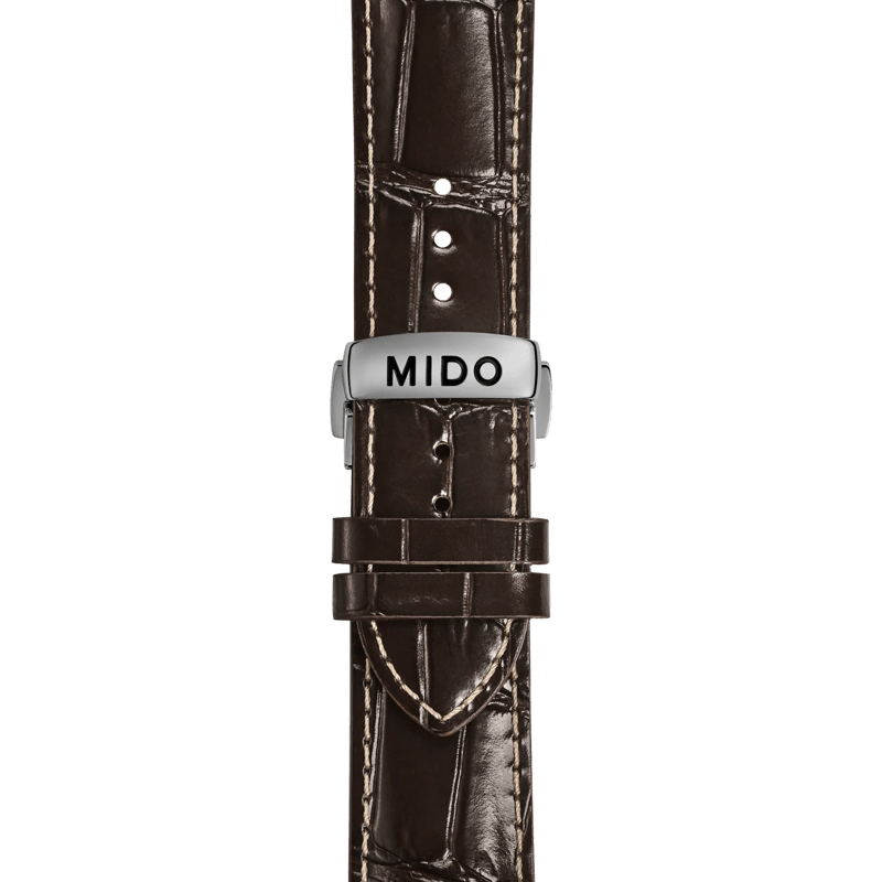 MIDO Brown leather strap 22mm | M852019139 | MIDO® Watches Canada