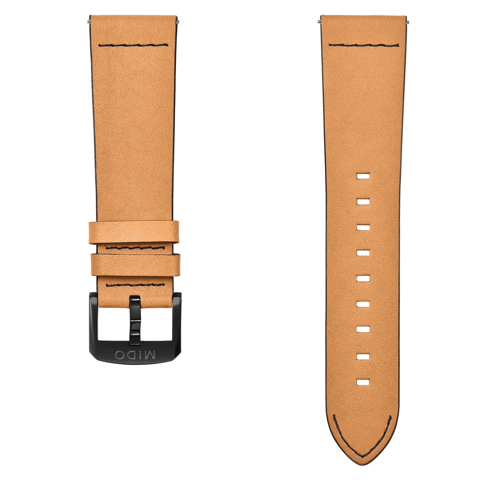 Multifort TV Chronograph braunes Leder-Armband 23mm