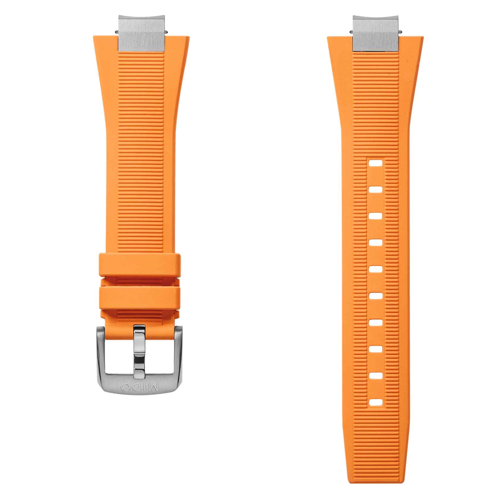 Bracelet Multifort 8 Two Crowns caoutchouc orange 12mm