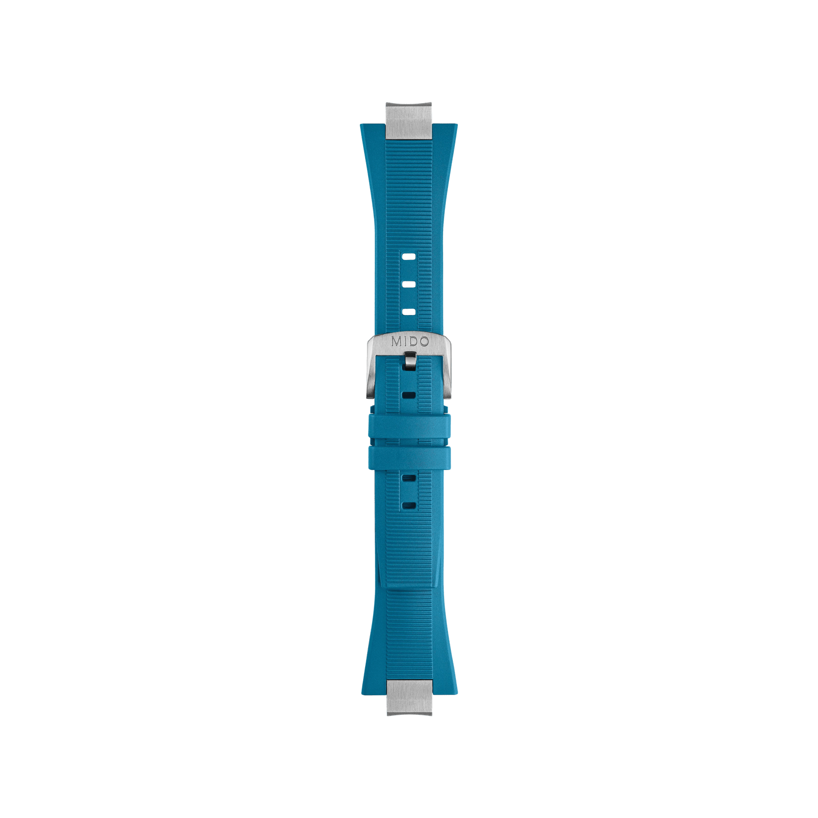 MIDO Multifort 8 blue rubber strap 12mm | M852019984 | MIDO