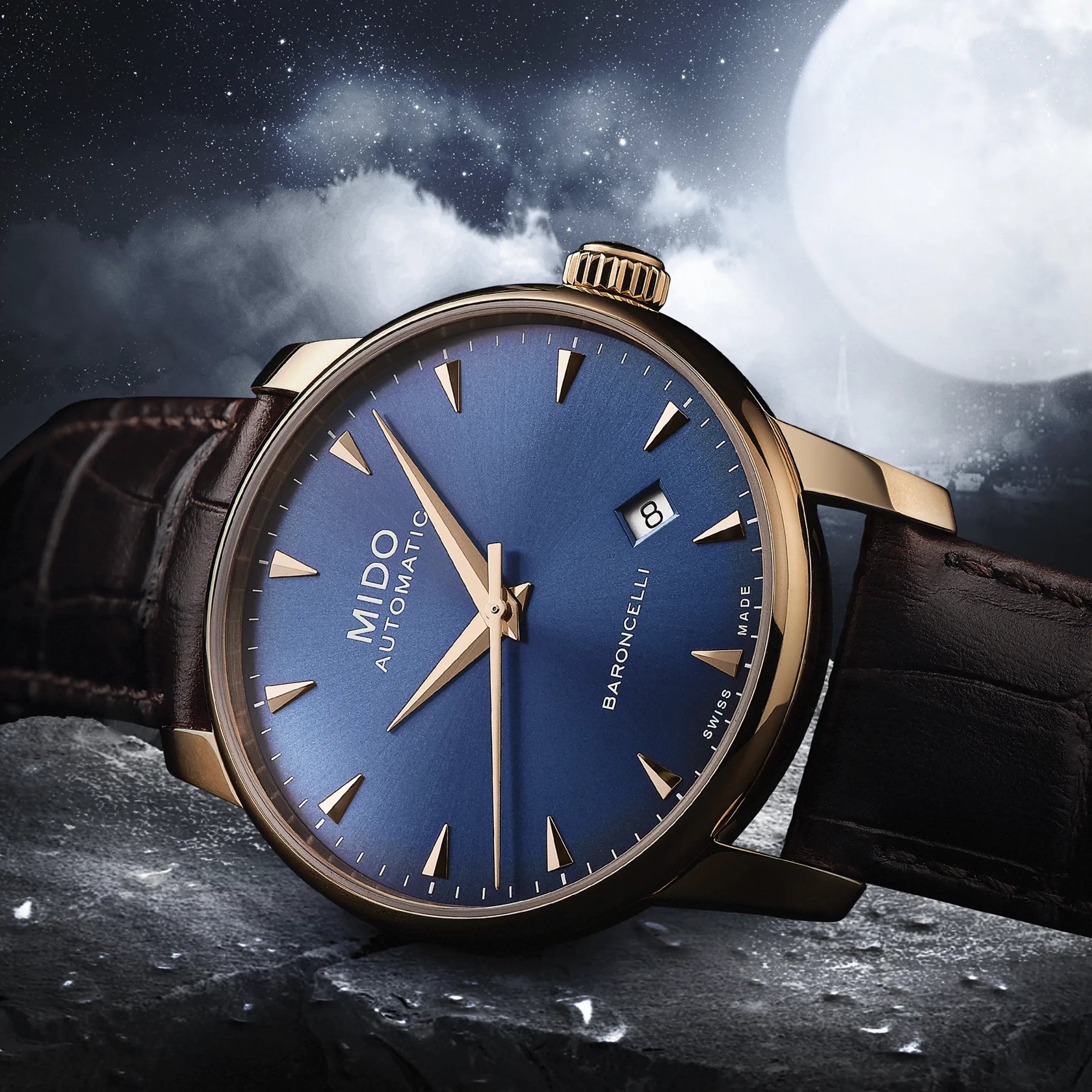 MIDO Baroncelli Midnight Blue Gent | M86003158 | MIDO® Watches