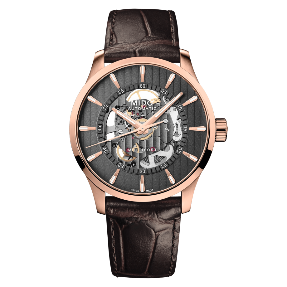 MIDO Multifort Skeleton Vertigo | M0384363606100 | MIDO® Watches