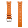 Bracelet Multifort TV Big Date caoutchouc orange 22mm M852018730