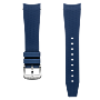 Correa de caucho azul marino 22mm M852018902