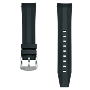 Correa de caucho negra Ocean Star 39 20mm M852019317