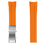 Ocean Star 200 orangefarbenes Kautschuk-Armband 21mm M852020132
