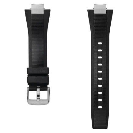 Correa de caucho negra para Multifort 8 Two Crowns 12mm