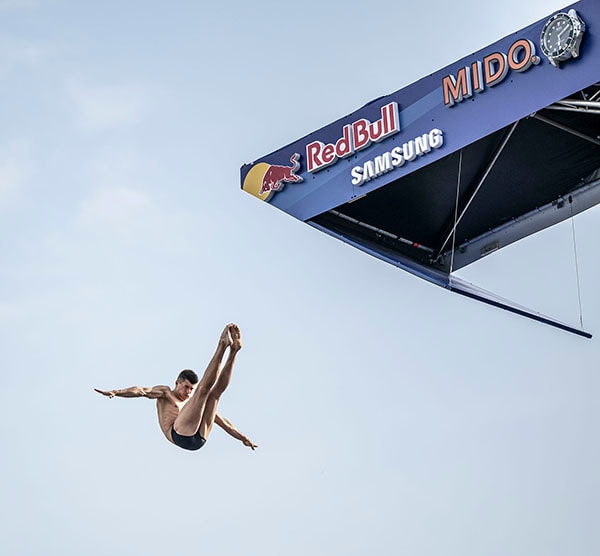 MIDO X RED BULL CLIFF DIVING
